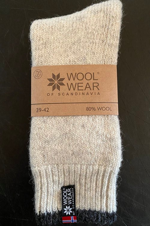 Warme ESKIMO Wollsocken aus 80% norwegischer C1 Lammwolle